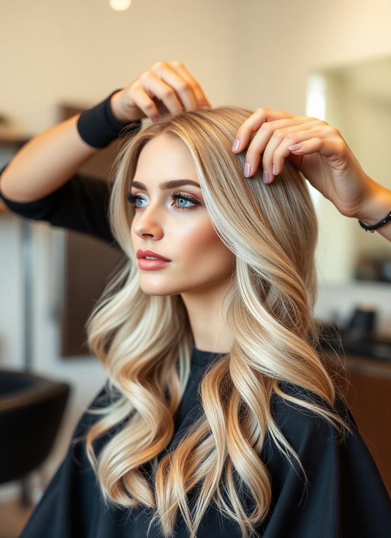 Styling vlasů